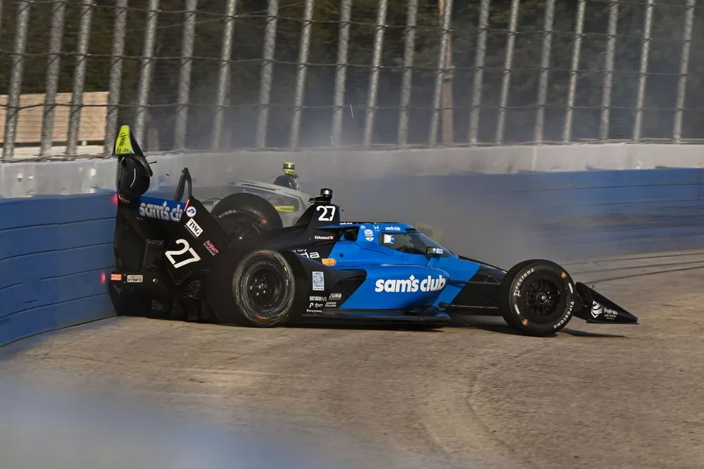 Kyle Kirkwood, Andretti Global w/ Curb-Agajanian, Christian Rasmussen, Ed Carpenter Racing