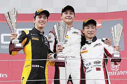 Le tableau d'honneur du GP3 2017