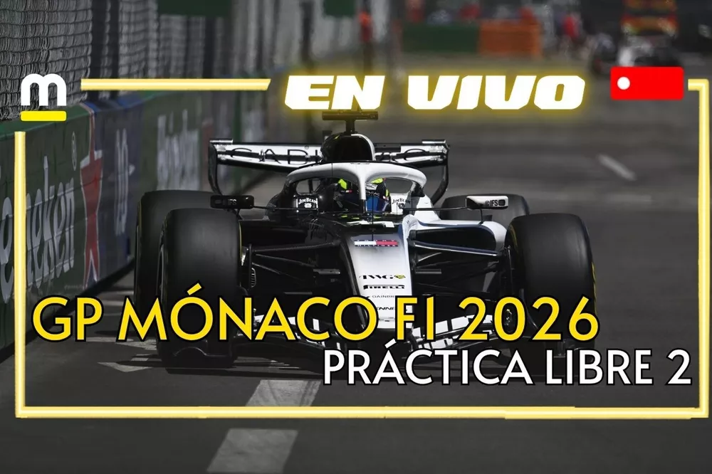 EN VIVO Entrenamientos libres 2 GP M&oacute;naco f1 2026 