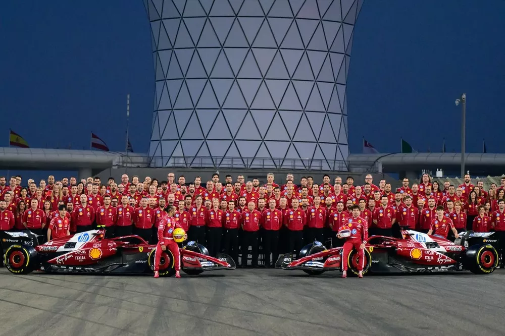 Foto de equipo de Ferrari