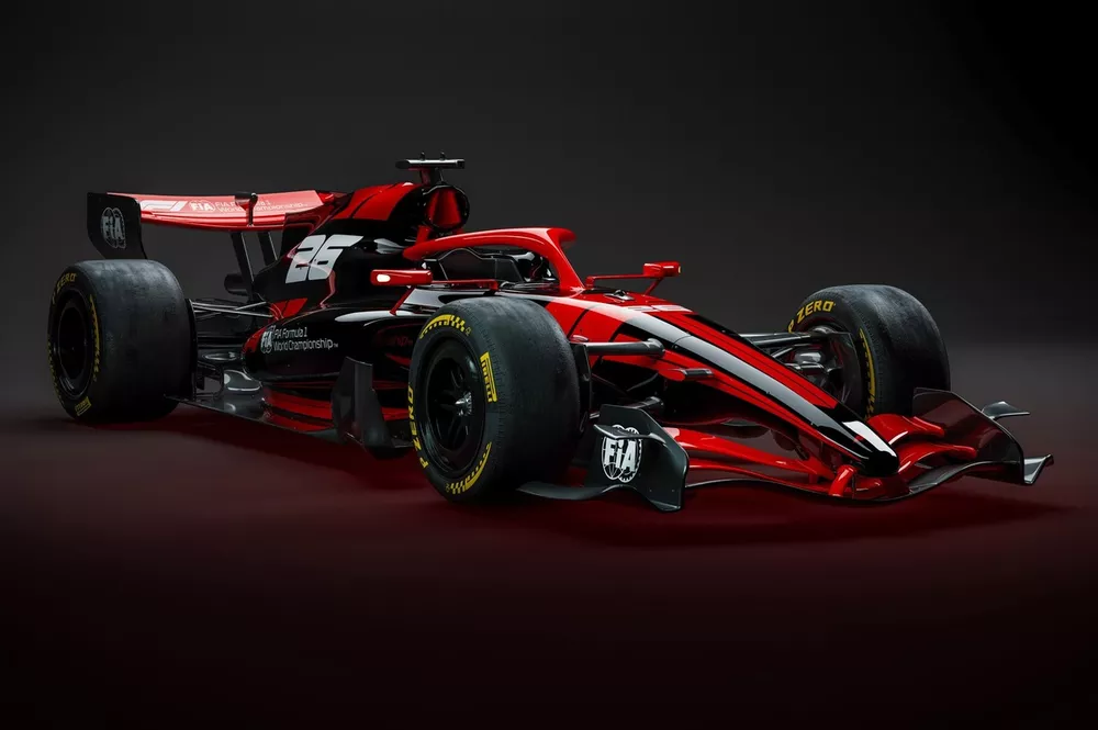 Render del coche de F1 2026