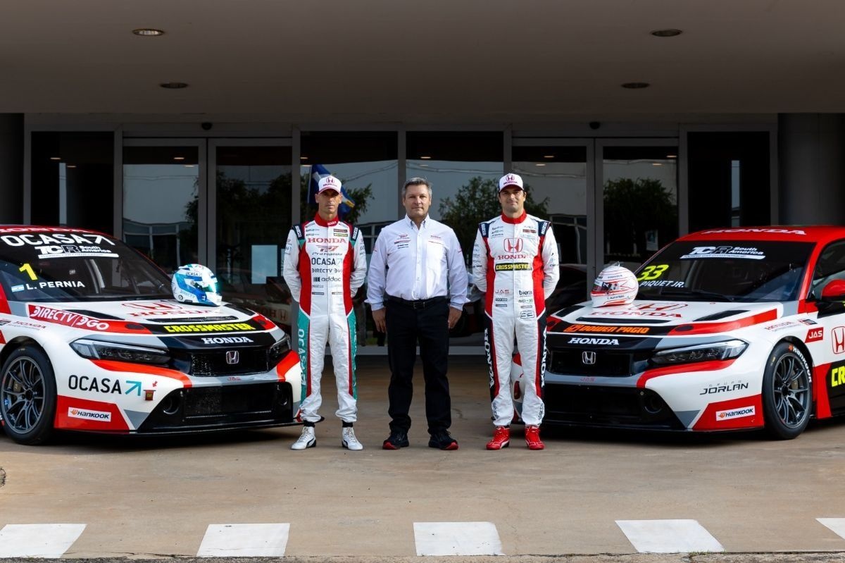 Nelson Piquet Jr. e Leonel Pernía farão parte da equipe oficial da Honda Racing no TCR South America