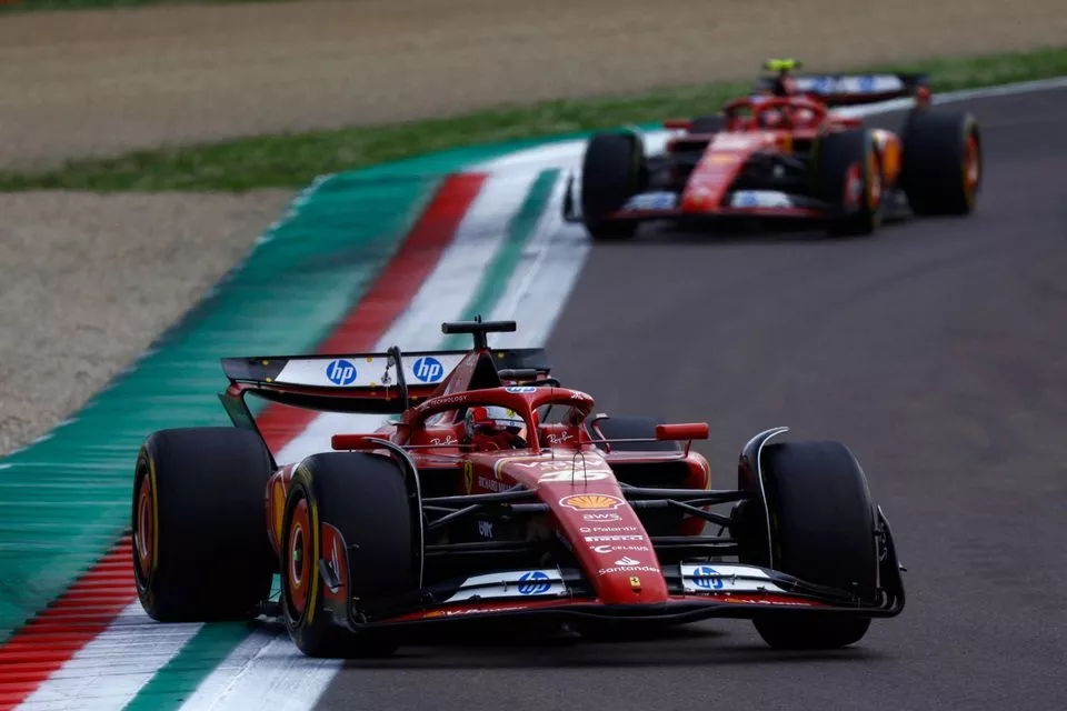 Charles Leclerc, Ferrari SF-24, Carlos Sainz, Ferrari SF-24