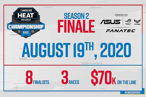 Asus y Fanatec proveedores de la final de eNASCAR Heat Pro League