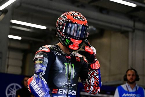 Quartararo considera "inaceptable" el comportamiento de su Yamaha