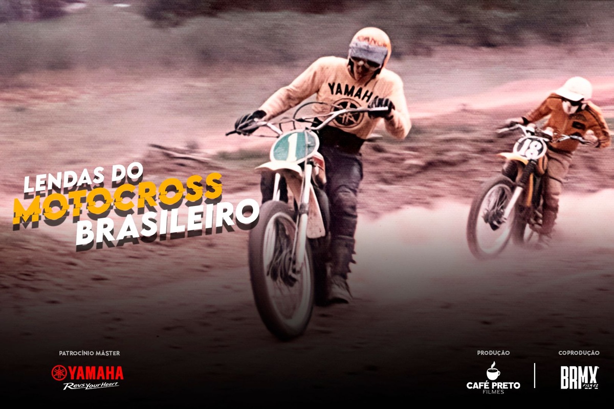 Com apoio da Yamaha, Lendas do Motocross Brasileiro estreia no YouTube