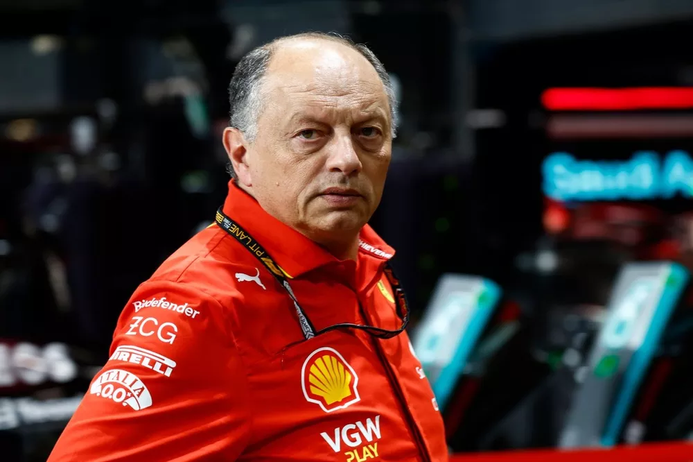 Frederic Vasseur, Team Principal e General Manager, Scuderia Ferrari 