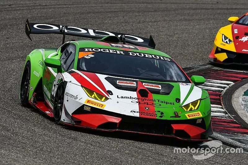#68 Gama Racing Lamborghini Huracan: Chris van der Drift and Evan Chen