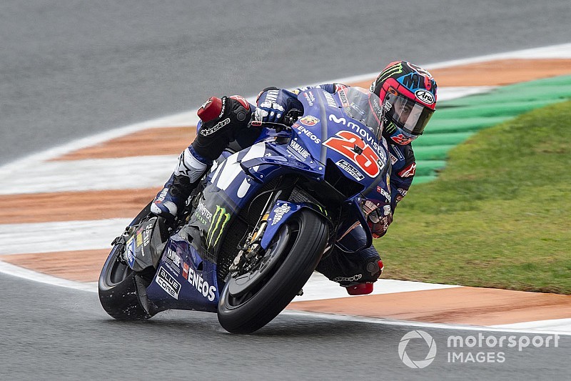 MotoGP Valencia: Pole pozisyonu Vinales'in, Marquez kaza yaptı!