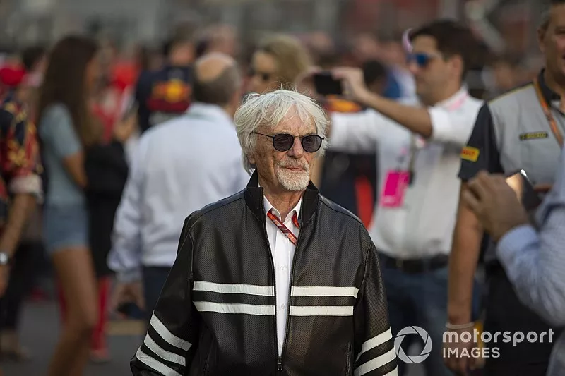 Bernie Ecclestone sur la grille