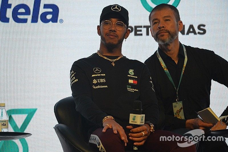 Lewis Hamilton en Sao Paulo