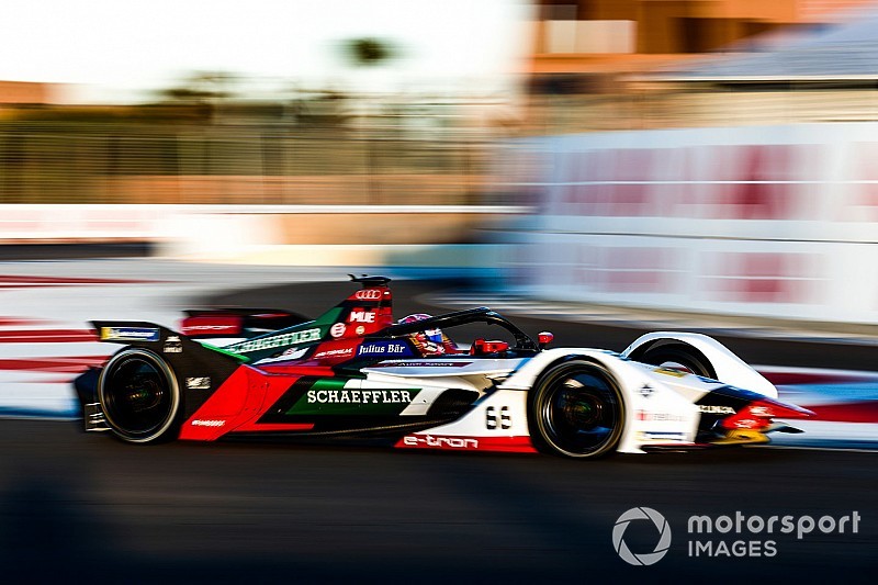 Muller lidera con su Audi el test de Fórmula E de Marrakech