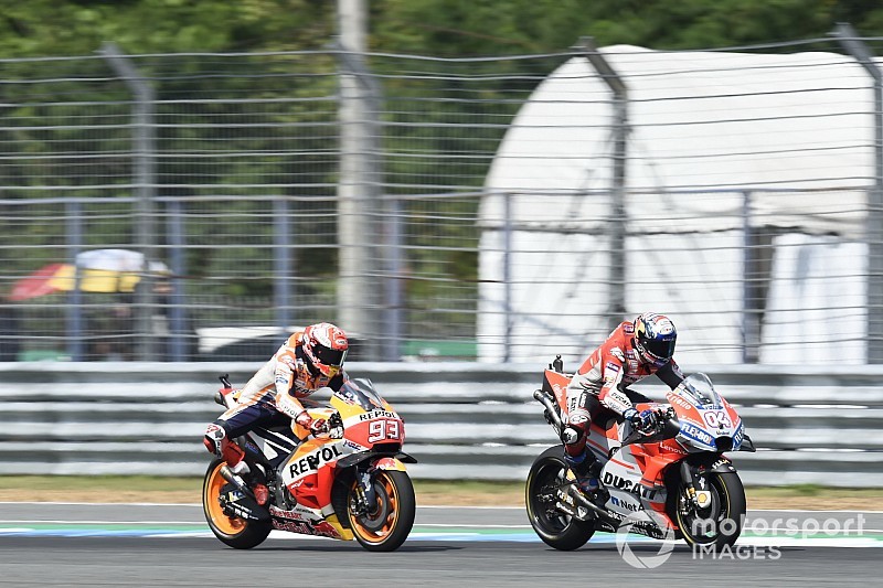 Marquez wil vloeiende rijstijl Dovizioso imiteren