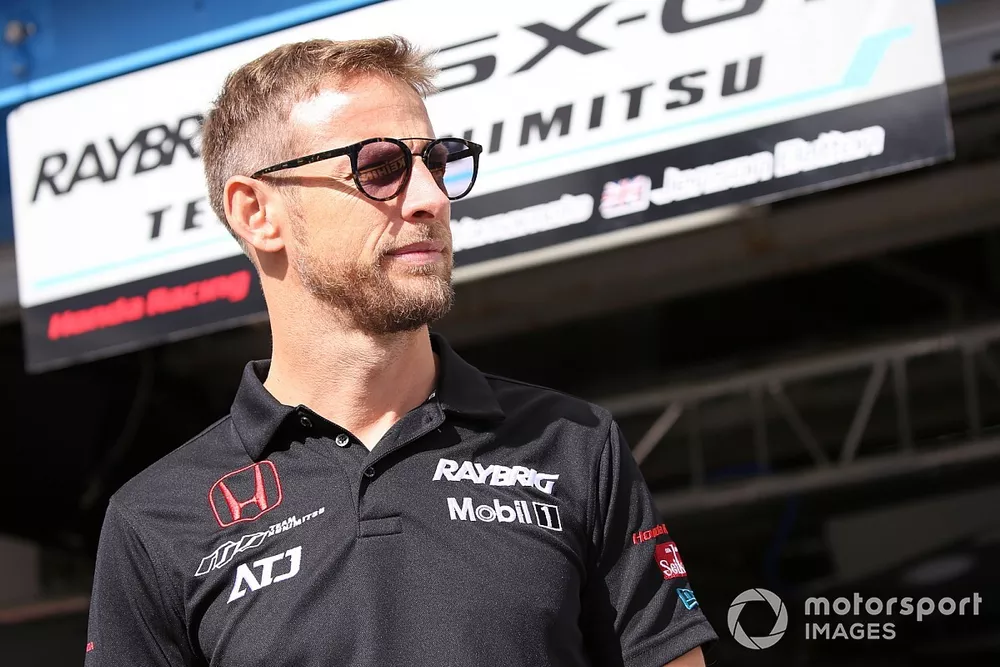 Jenson Button, #100 RAYBRIG NSX-GT