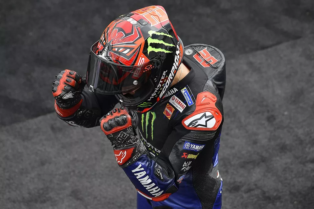 Troisi&egrave;me place pour Fabio Quartararo, Yamaha Factory Racing