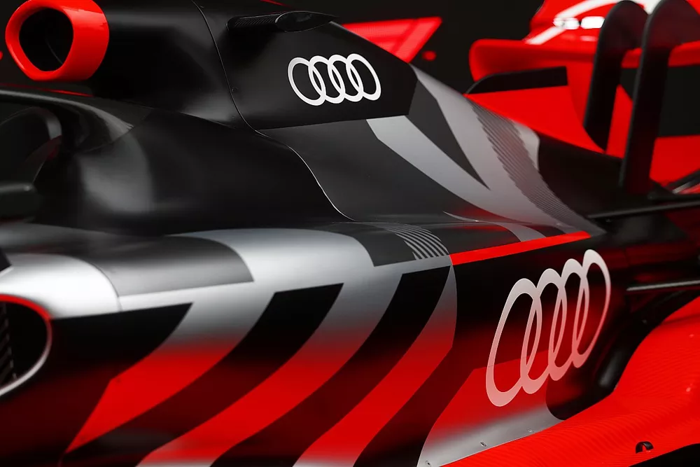 The Audi Sport F1 concept car