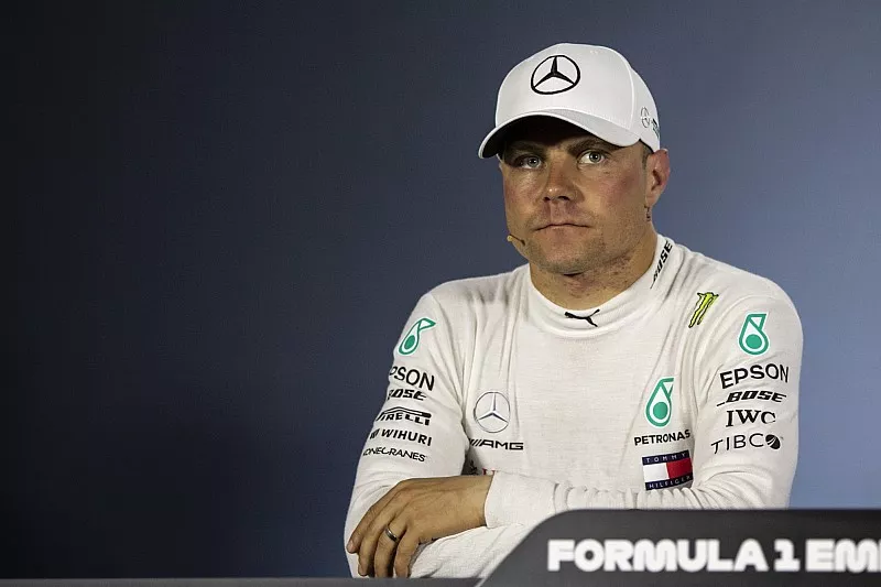 Valtteri Bottas, Mercedes-AMG F1 in de persconferentie