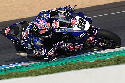 Niccolò Canepa a Donington con la terza Yamaha R1 ufficiale