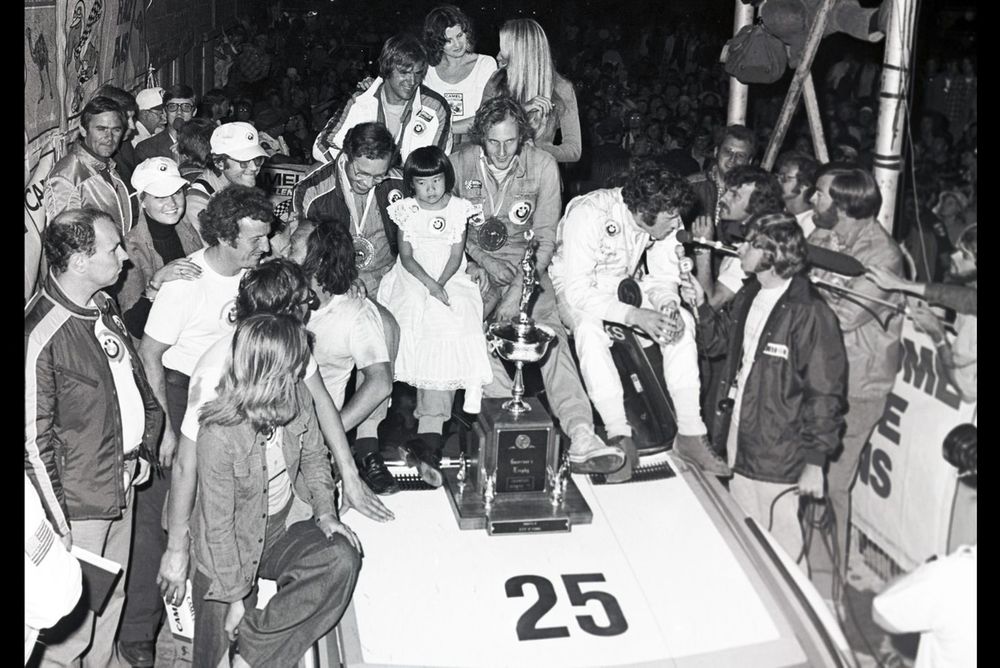 smSebring Victory Lane 1975 Bill Warner Photo