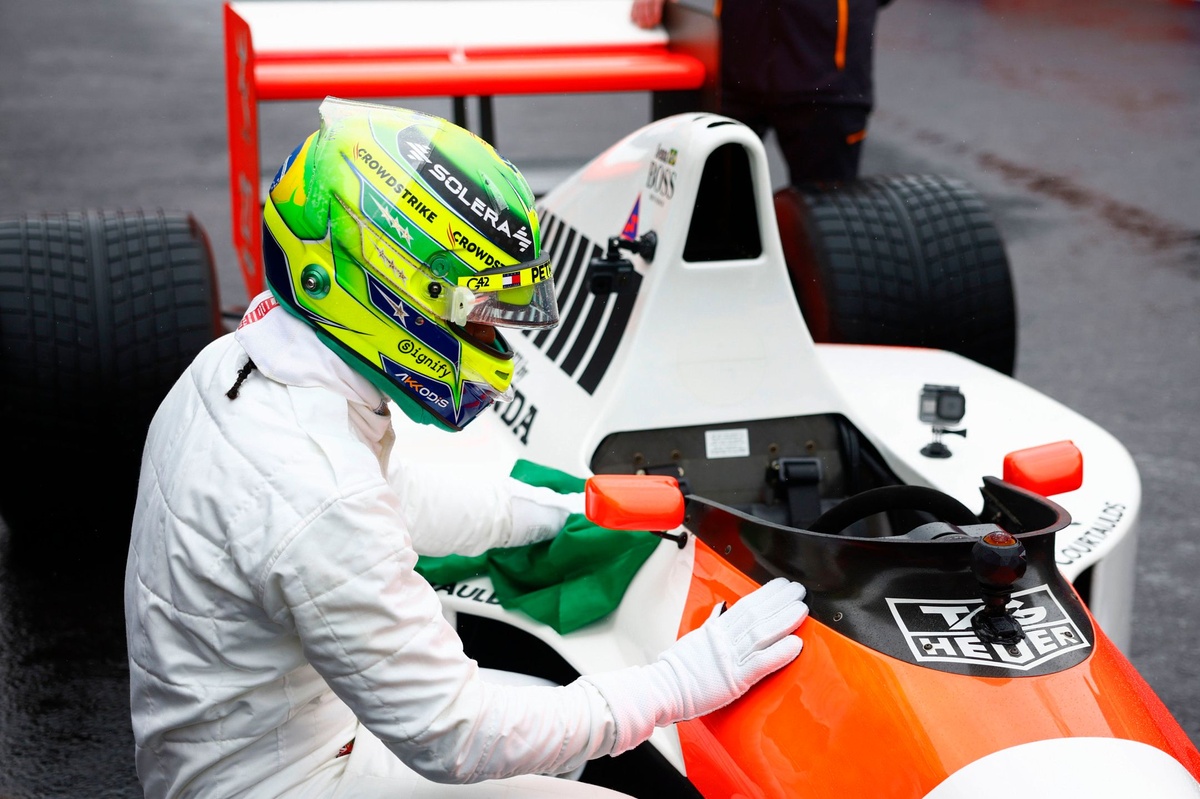 マクラーレンホンダMP4/5B アイルトンセナ SENNA SEMPRE レポート｜マクラーレン・ホンダMP4/5Bデモ走行