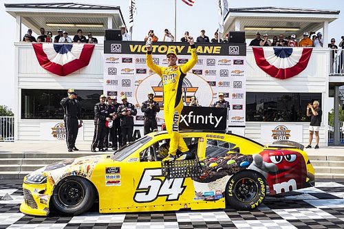 Kyle Busch spins and then wins Road America Xfinity race