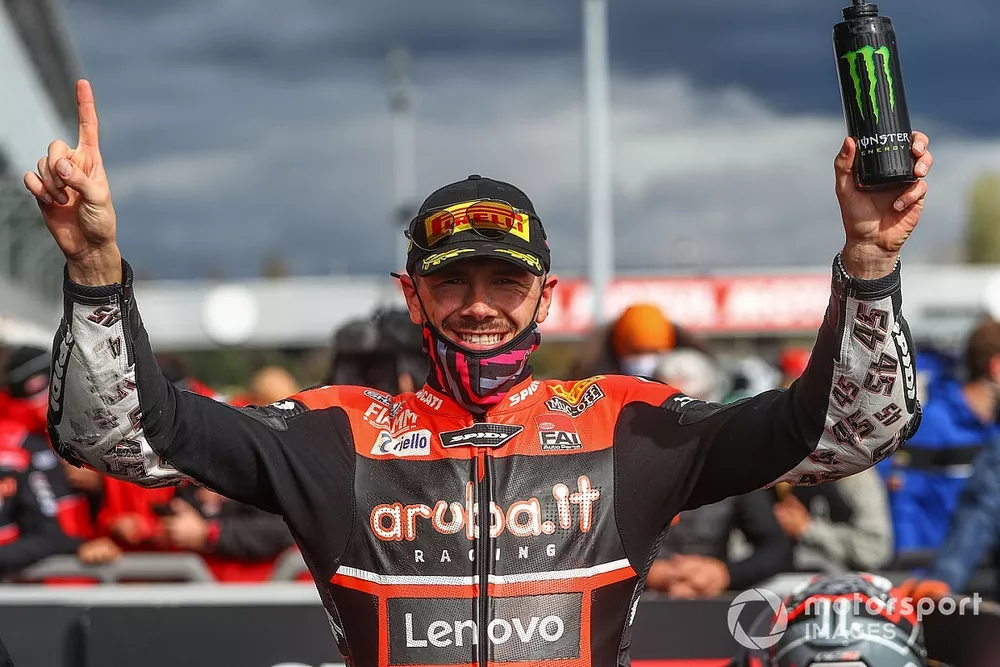 Race winner Scott Redding, Aruba.it Racing Ducati