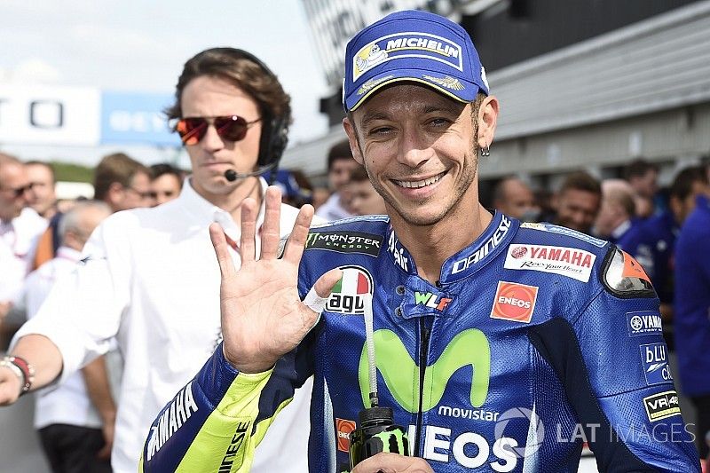 Tweede kwalificatiepositie voor Valentino Rossi, Yamaha Factory Racing