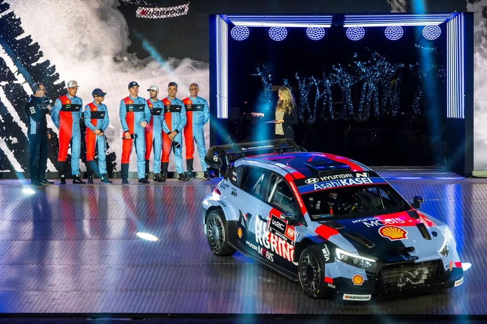 Hyundai WRC car
