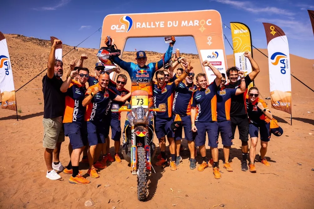 Edgar Canet, KTM - Victoria en el Rally de Marruecos 2026