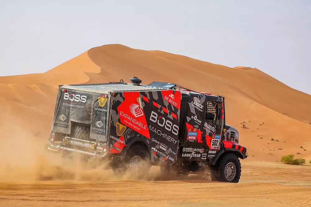 #502 Boss Machinery Team De Rooy Iveco: Janus van Kasteren, Darek Rodewald, Marcel Snijders