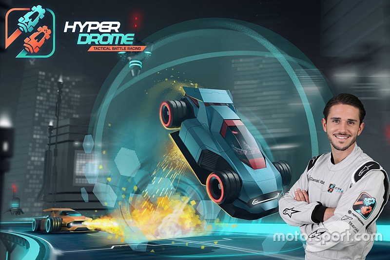Daniel Abt se une al equipo Hyperdrome para el juego de carreras del futuro