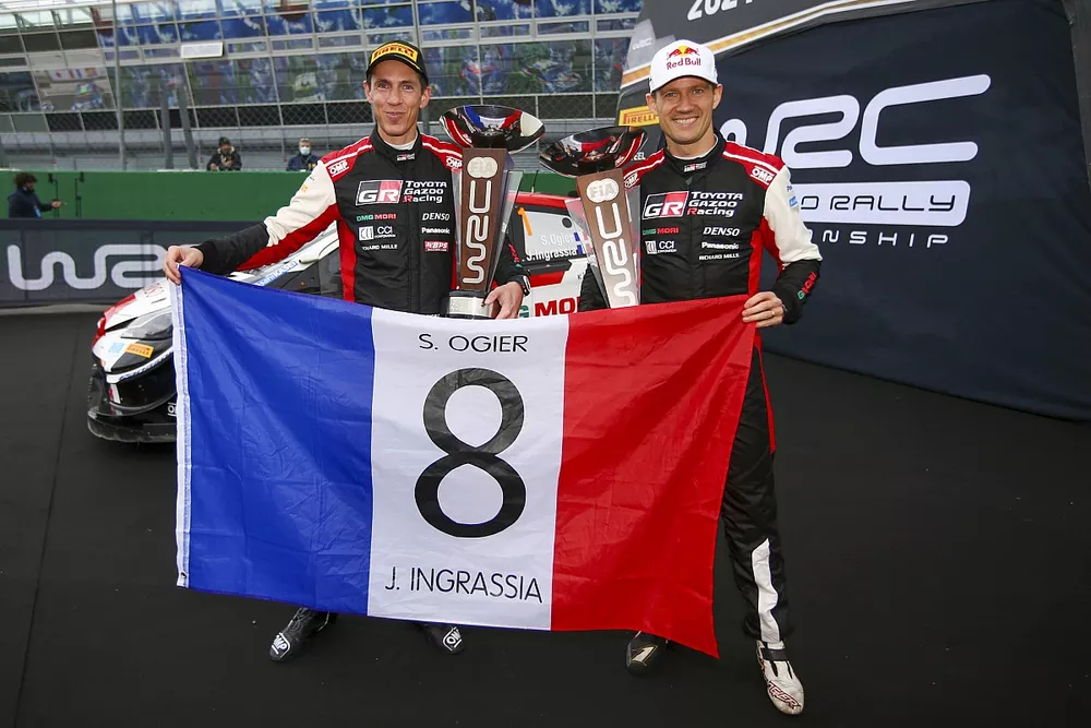 S&eacute;bastien Ogier, Julien Ingrassia, Toyota Gazoo Racing WRT Toyota Yaris WRC