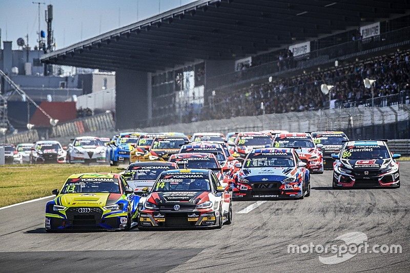 Arrancada, Antti Buri, AS Motorsport Audi RS3 LMS, Johan Kristoffersson, SLR Volkswagen Volkswagen Golf GTI TCR