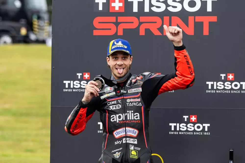 Deuxi&egrave;me place pour Marco Bezzecchi, Aprilia Racing
