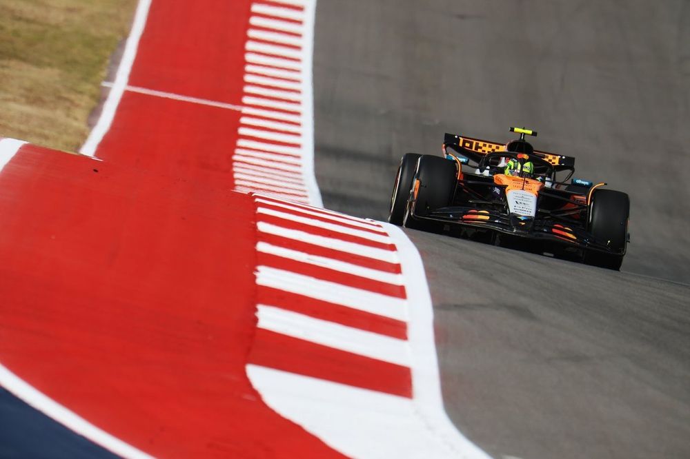 F1 US GP: Lando Norris Leads Only Practice, Leclerc Faces Mechanical Issues