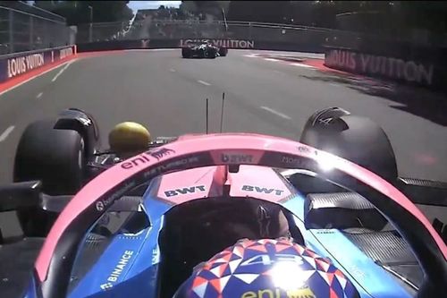 VÍDEO: 'Maçãs voadoras' acertam carros de Alonso e Colapinto durante treinos da F1 em Baku