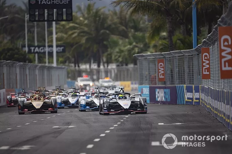 Oliver Rowland, Nissan e.Dams, Nissan IMO1, Jean-Eric Vergne, DS TECHEETAH, DS E-Tense FE19, au d&eacute;part