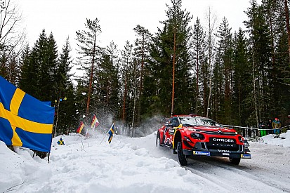 Ogier has "nothing to play for" after Sweden crash