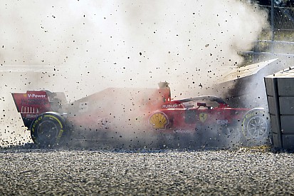 Ferrari blijft eigenaardige crash Vettel onderzoeken