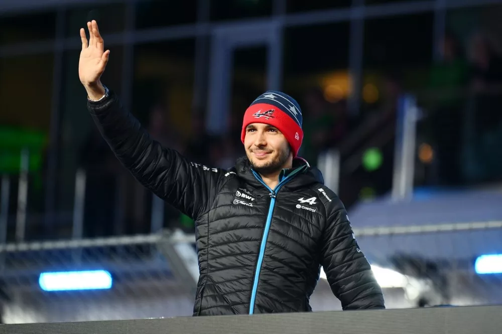 Esteban Ocon, Alpine F1 Team, durante el Drivers Parade