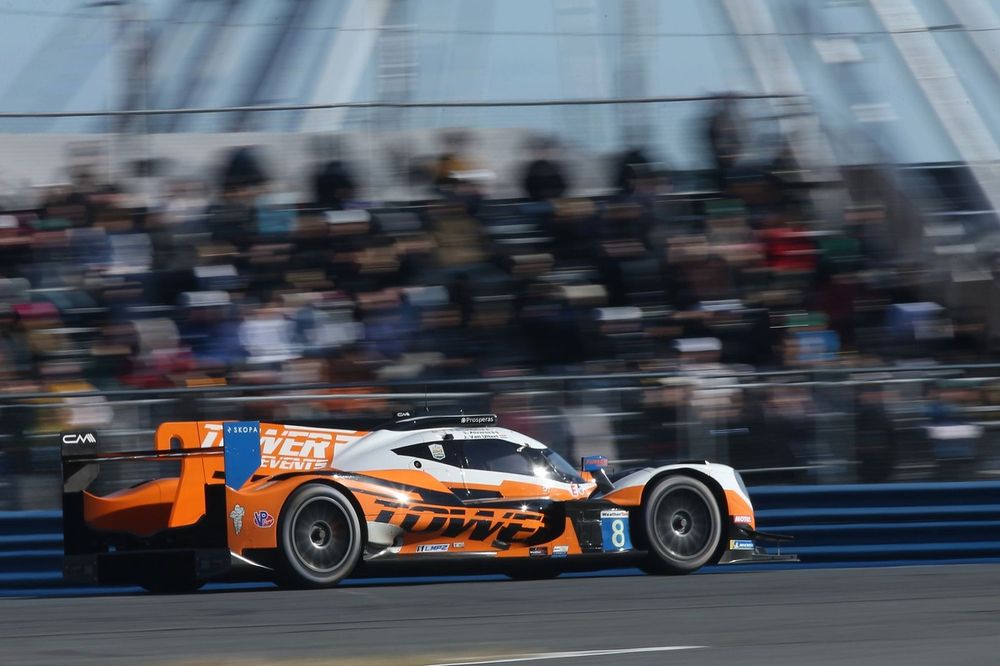 #8 Tower Motorsports, ORECA LMP2 07: John Farano, Sebastian Alvarez, Sebastien Bourdais, Job Van Uitert