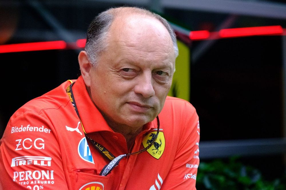 Frederic Vasseur, Director del equipo y Director General de la Scuderia Ferrari