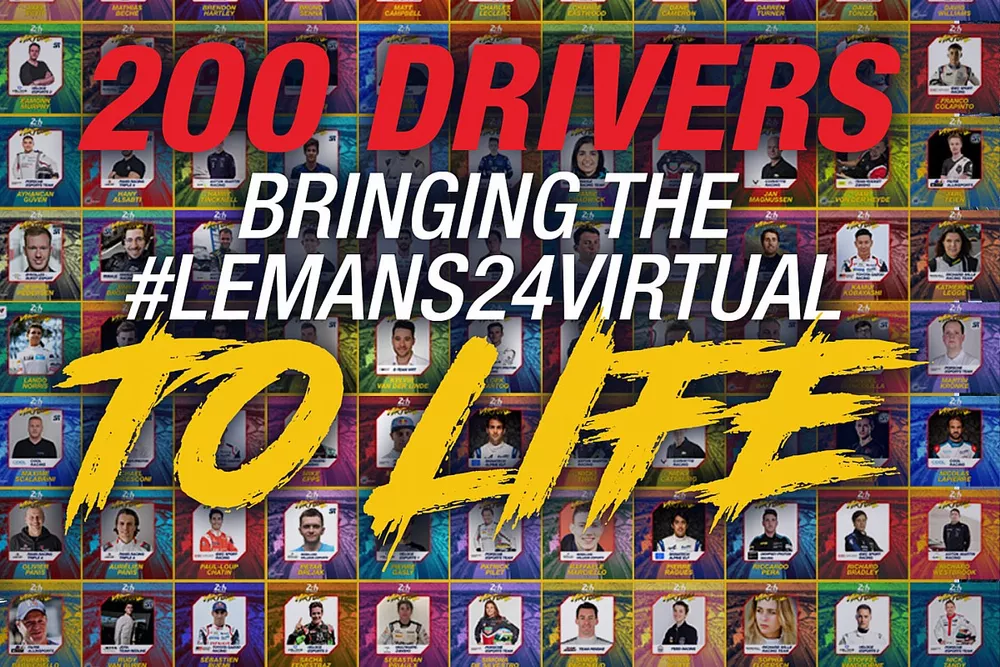 Poster des 24 Heures du Mans virtuelles