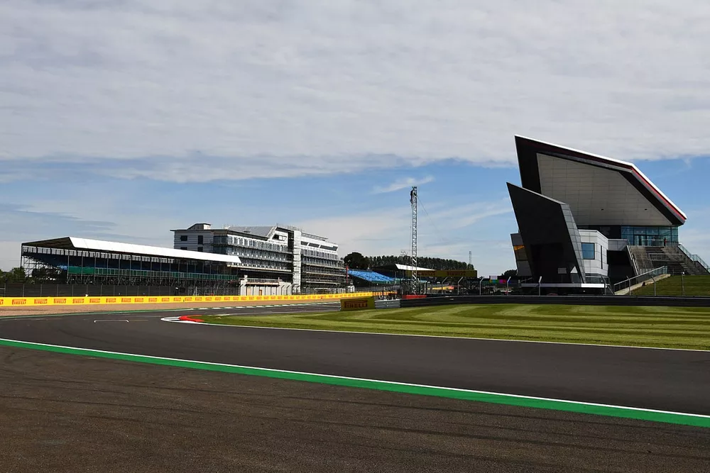 A view of the Silverstone circuit