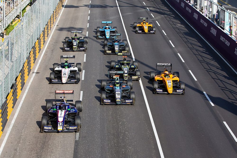 Oliver Caldwell, Trident Motorsport, Sophia Flörsch, HWA Racelab, Alessio Deledda, Campos Racing, Dan Ticktum, Carlin Buzz Racing, David Schumacher, Sauber Junior Team by Charouz