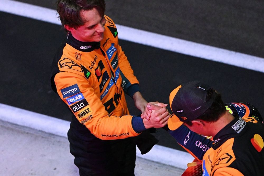 Lando Norris, McLaren, Oscar Piastri, McLaren