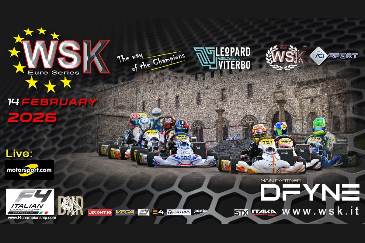 WSK | Segui la DIRETTA della Euro Series 2026 da Viterbo