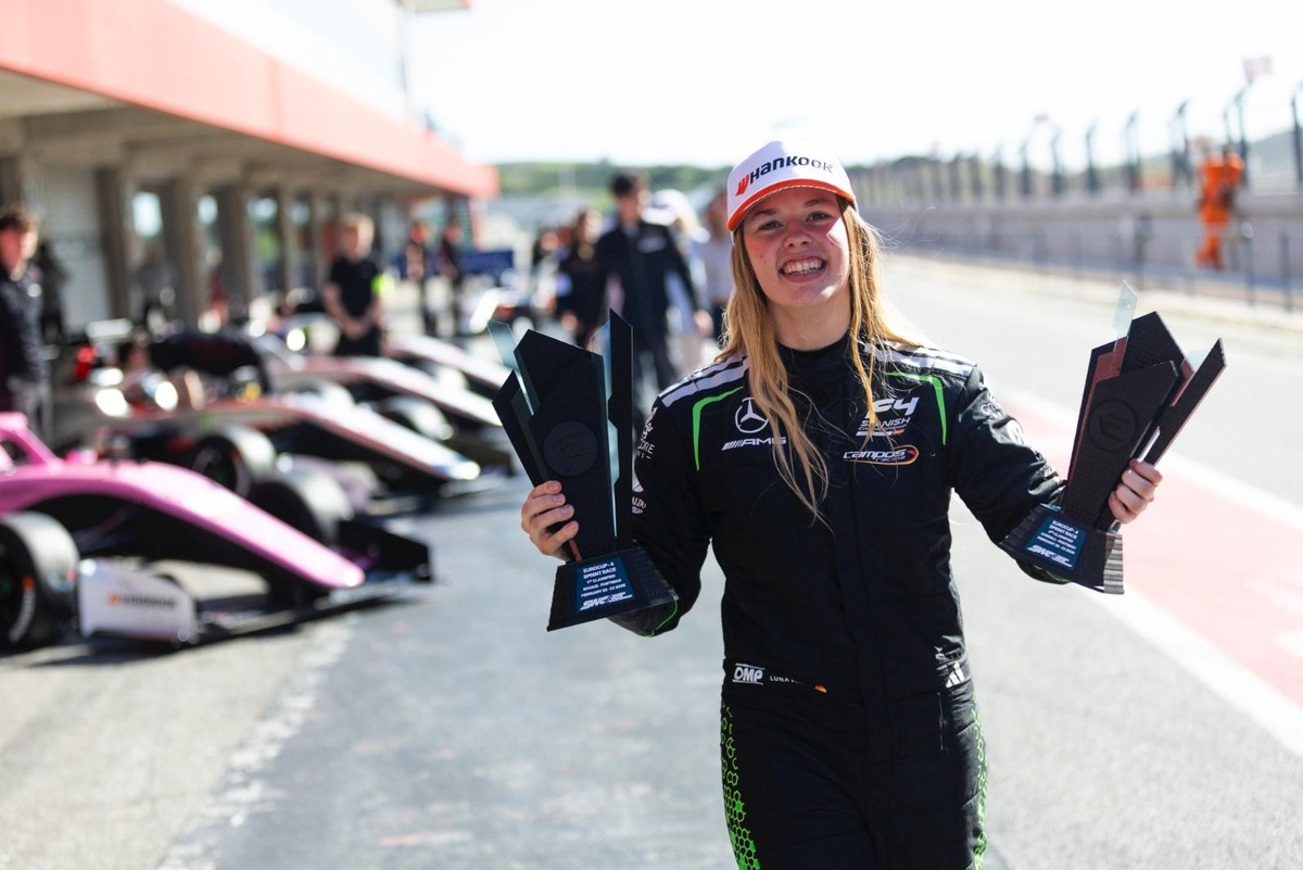 Mercedes anuncia sus jóvenes pilotos para 2026 con Luna Fluxá al frente
