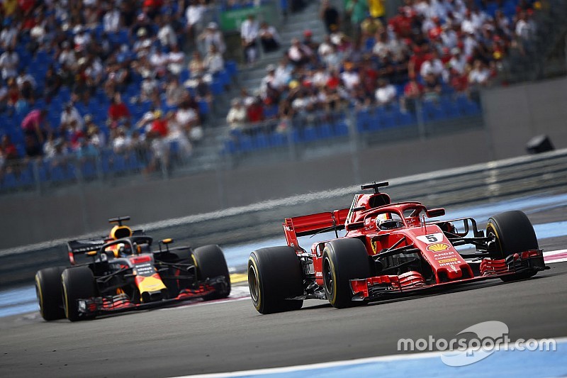 Vettel surprised by wind-assisted Paul Ricard comeback
