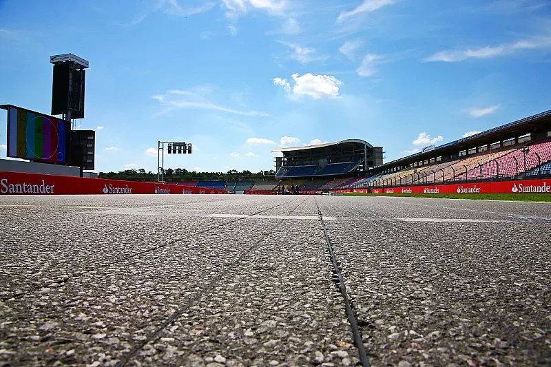 Start/Ziel-Gerade in Hockenheim